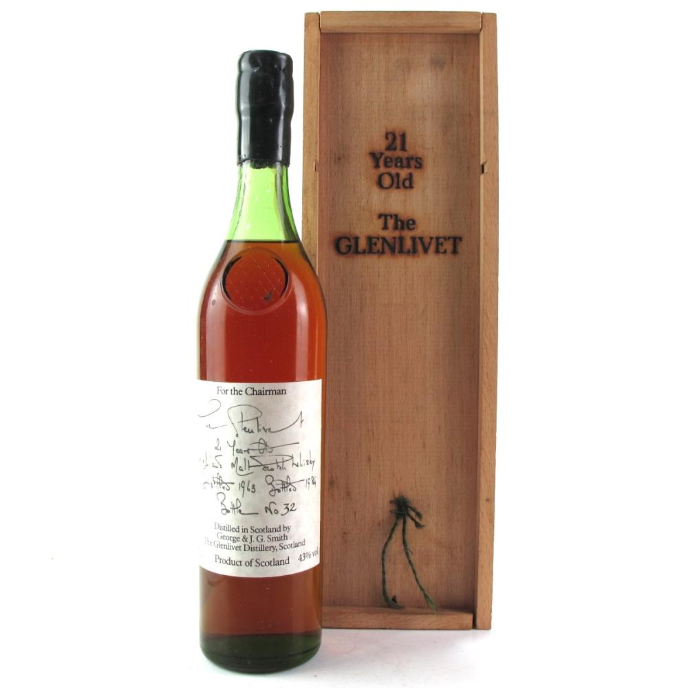 Glenlivet 1963 Chairman Reserve 21 Year Old
