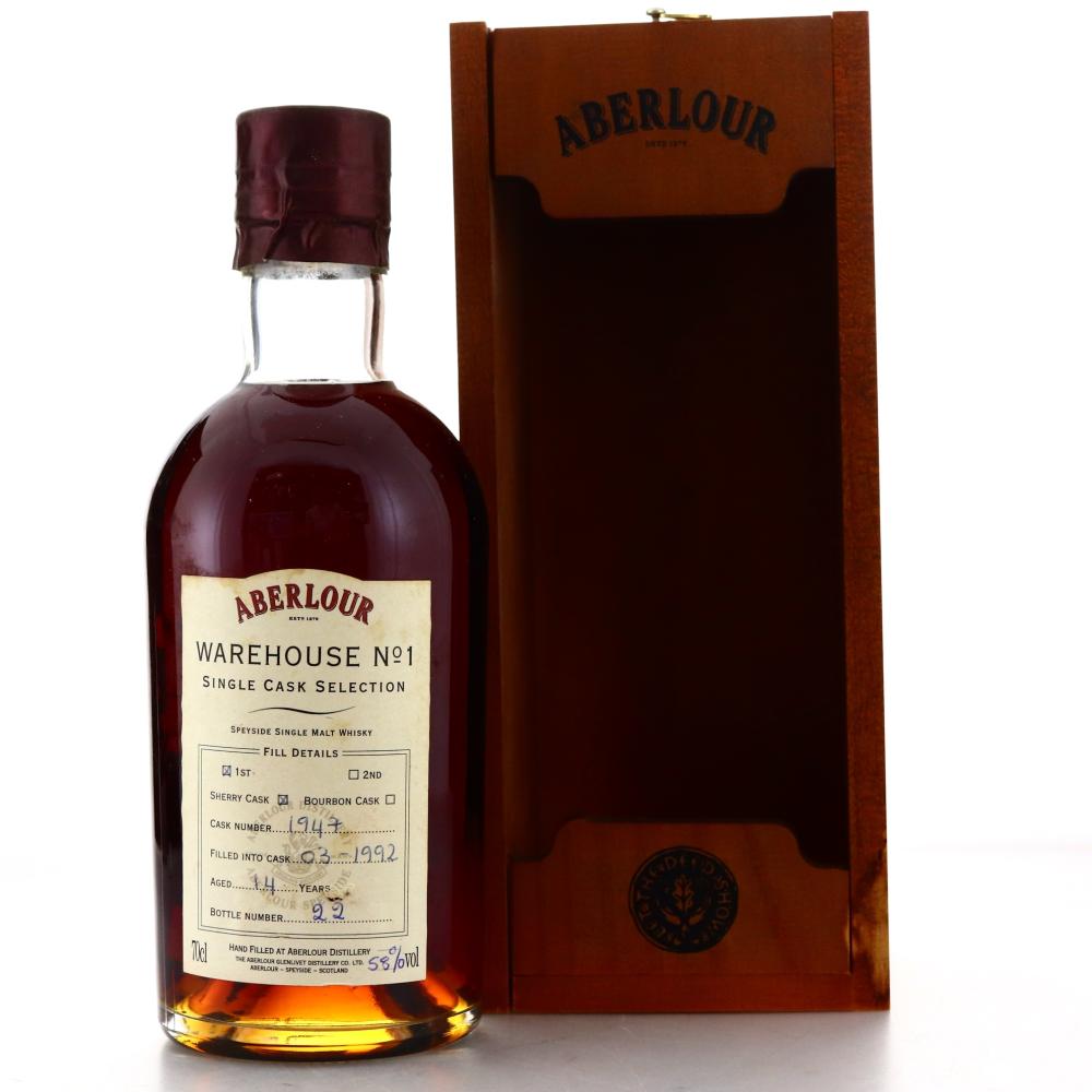 Aberlour 1992 Warehouse No.1 Sherry Cask