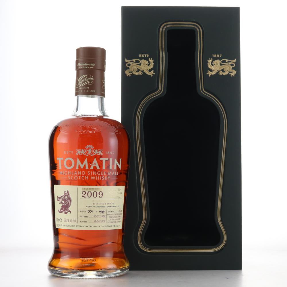 Tomatin 2009 Single Oloroso Cask #3554 / BI Wines & Spirits - Bottle No.1
