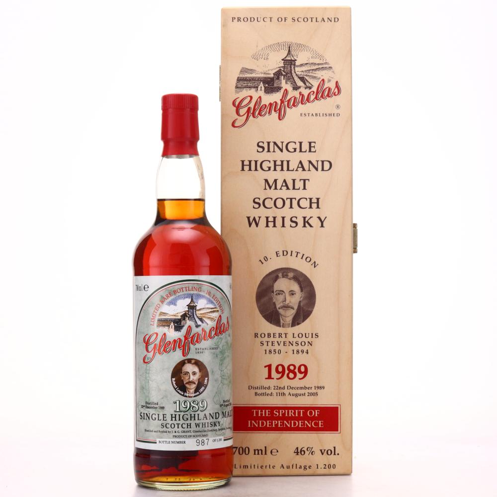 Glenfarclas 1989 Edition No.11 / Robert Louis Stevenson