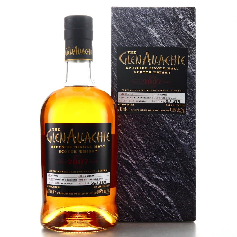 Glenallachie 2007 Single Madeira Cask 12 Year Old #3772 / Europe Batch #2