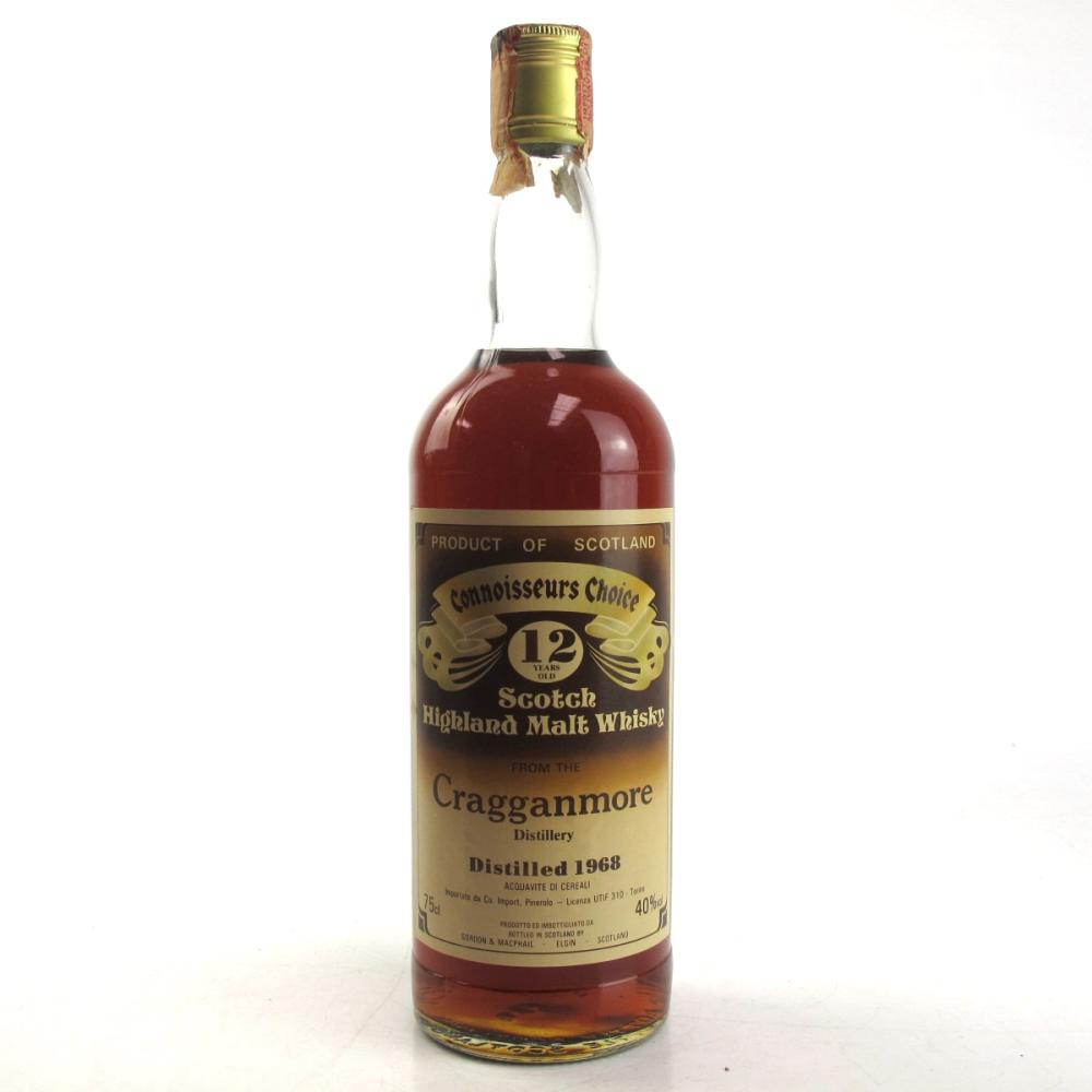 Cragganmore 1968 Gordon MacPhail 12 Year Old / Pinerolo Imports