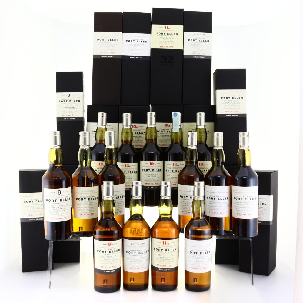 Port Ellen 1st-15th Release 15 x 70cl