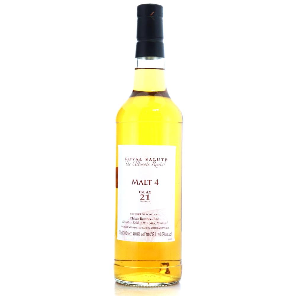 Islay Single Malt 21 Year Old Royal Salute The Ultimate Recital