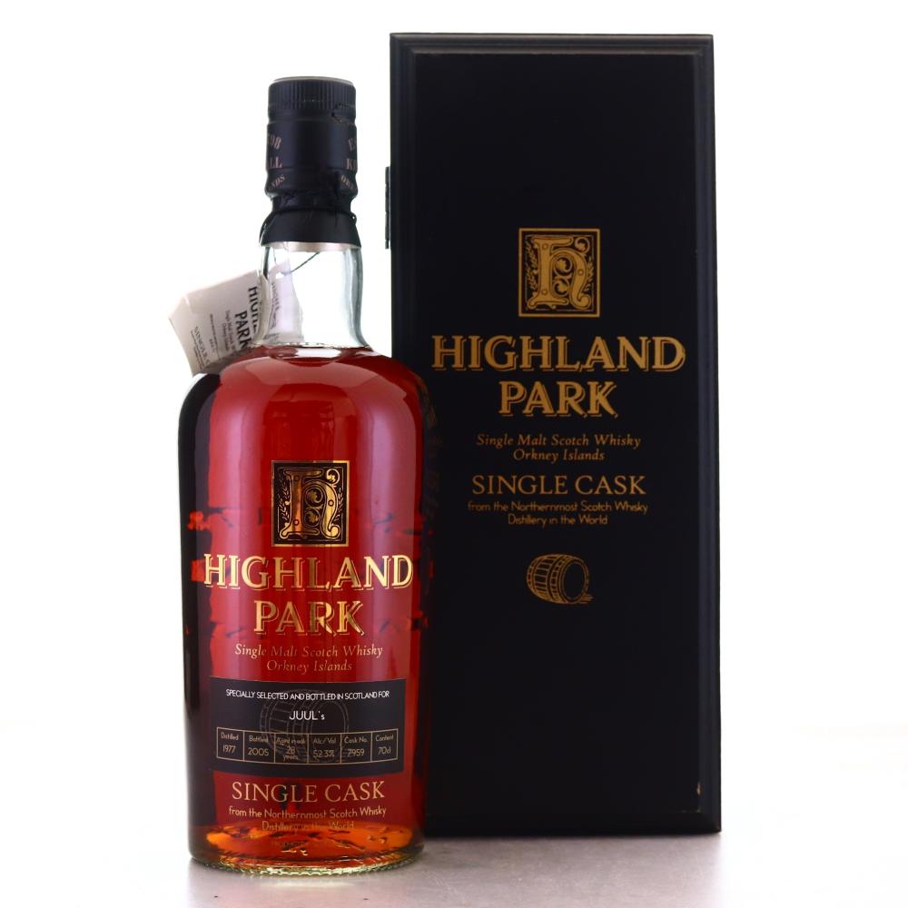 Highland Park 1977  Single Cask 28 Year Old #7959 / Juul's Ping No.2