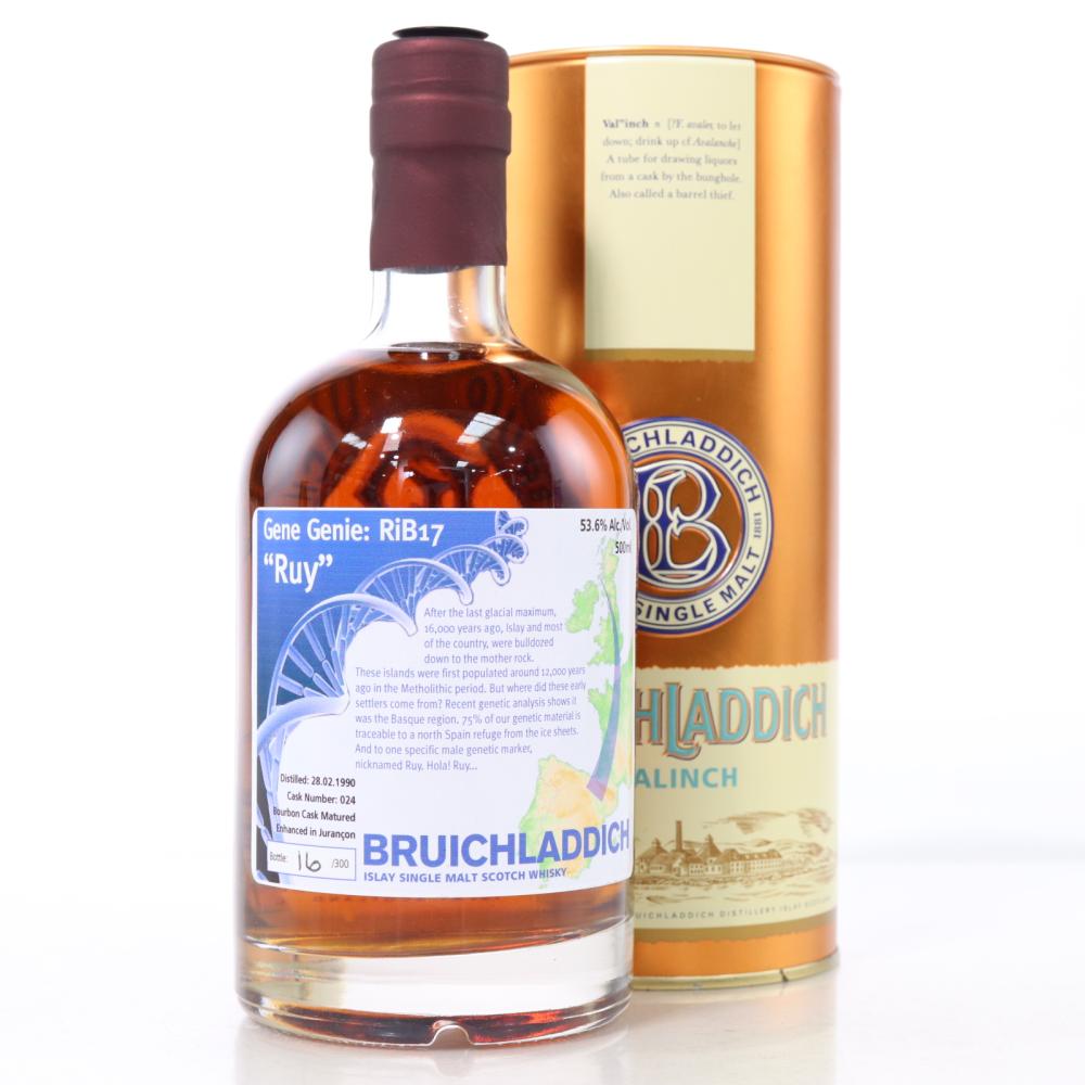 Bruichladdich 1990 Valinch 'Gene Genie Ruy'
