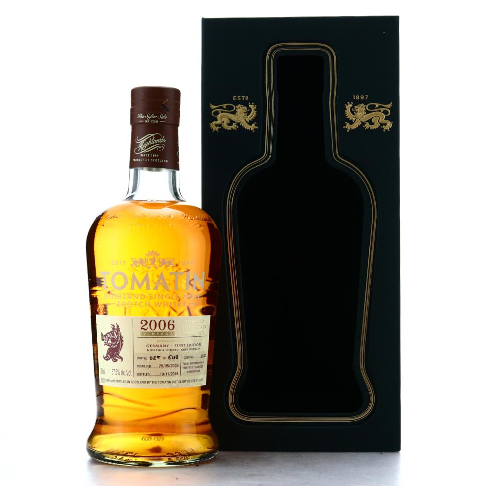 Tomatin 2006 Oloroso Single Cask #2840 / Germany