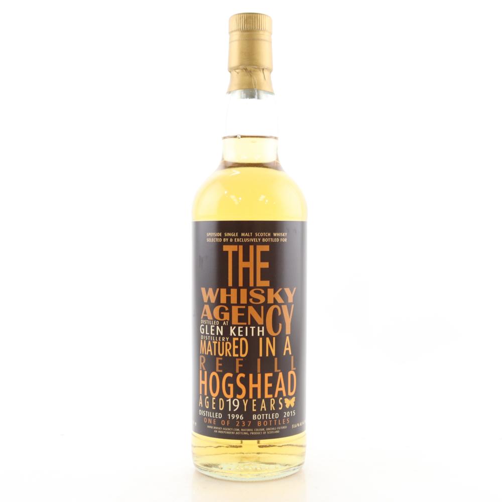 Glen Keith 1996 Whisky Agency 19 Year Old