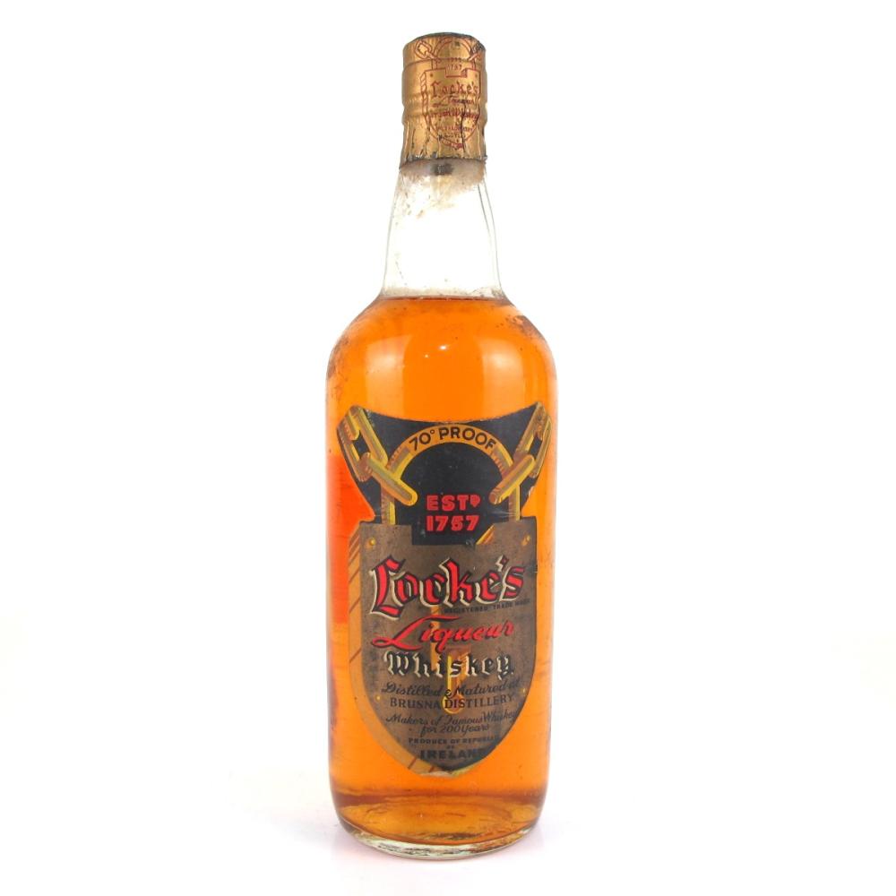 Locke's Irish Whiskey Circa 1940s/1950s / Brusna