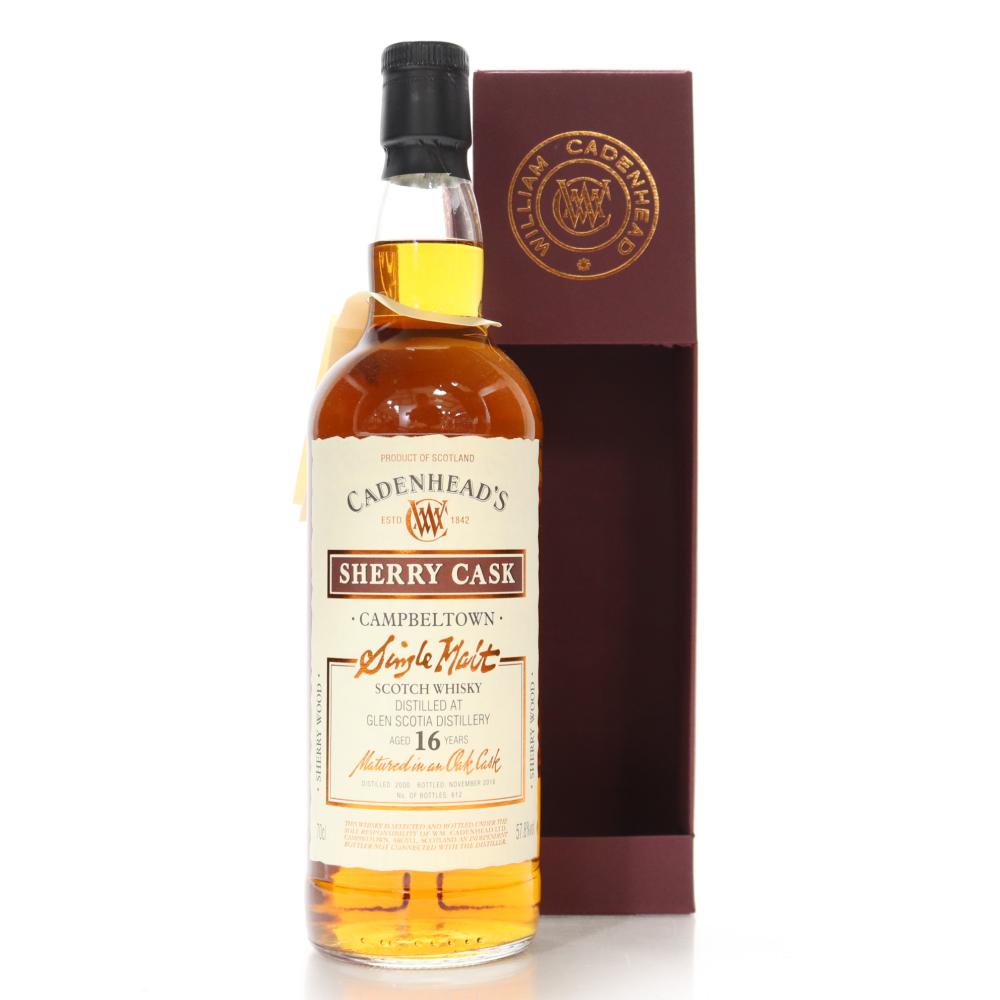 Glen Scotia 2000 Cadenhead's 16 Year Old Sherry Cask