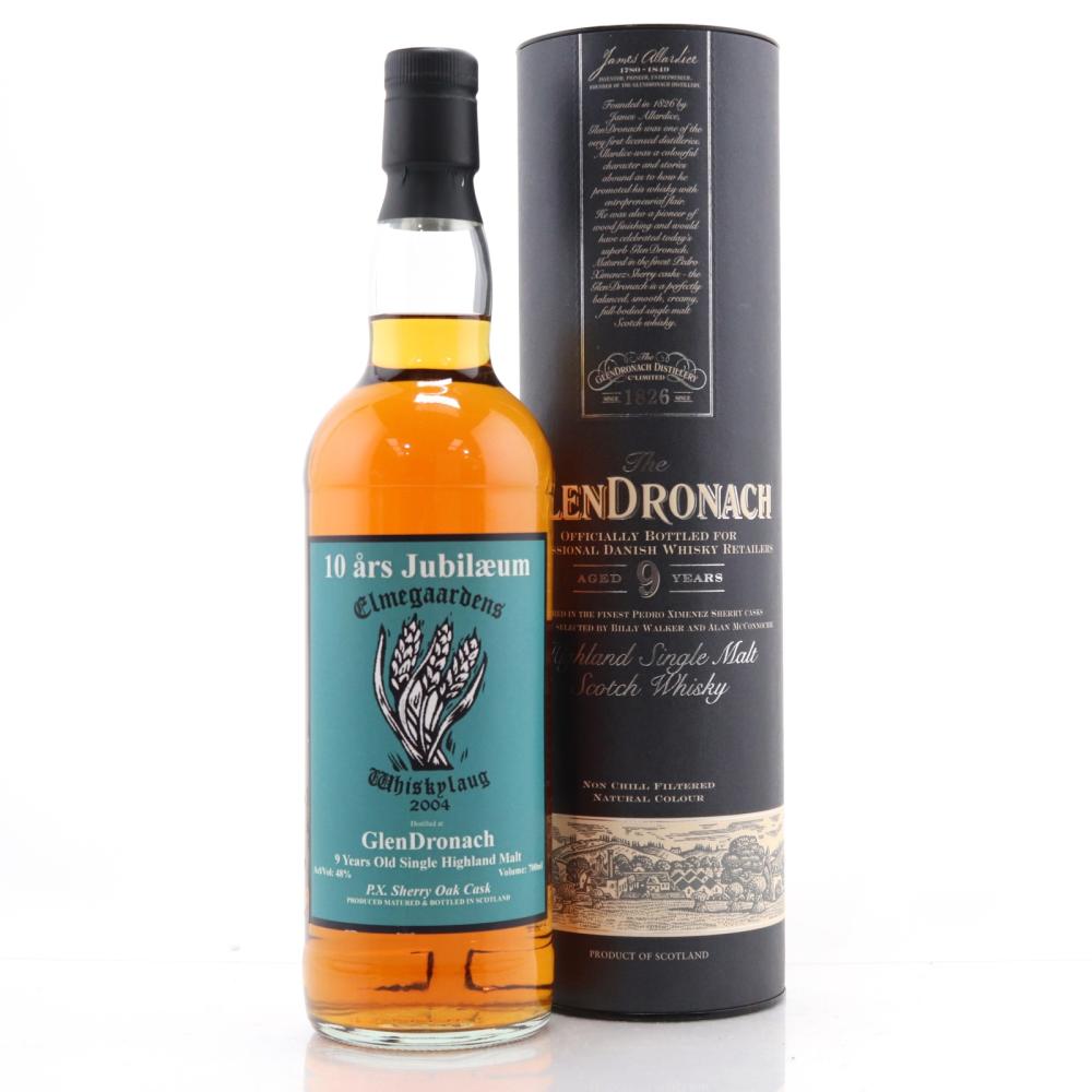 Glendronach 9 Year Old 'Darth Vader' / Bottled for Elmegaardens Wiskylaug
