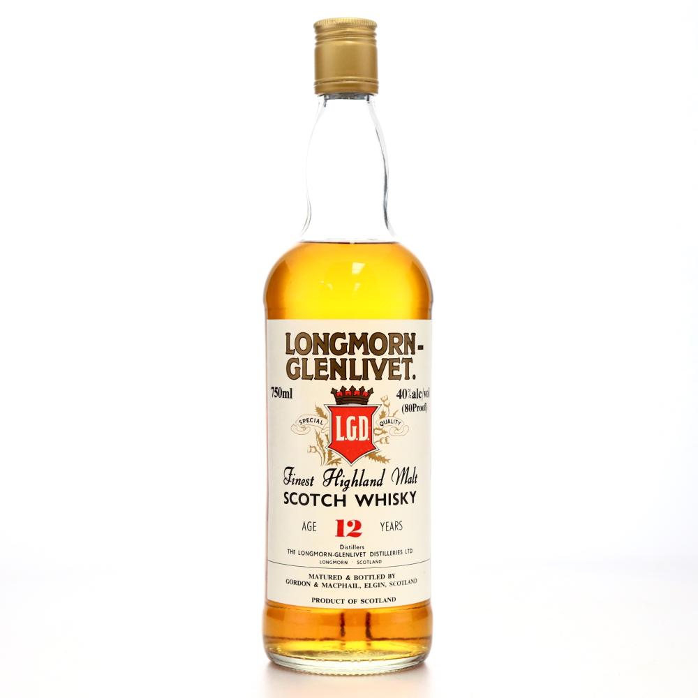 Longmorn 12 Year Old Gordon and MacPhail 75cl / US Import