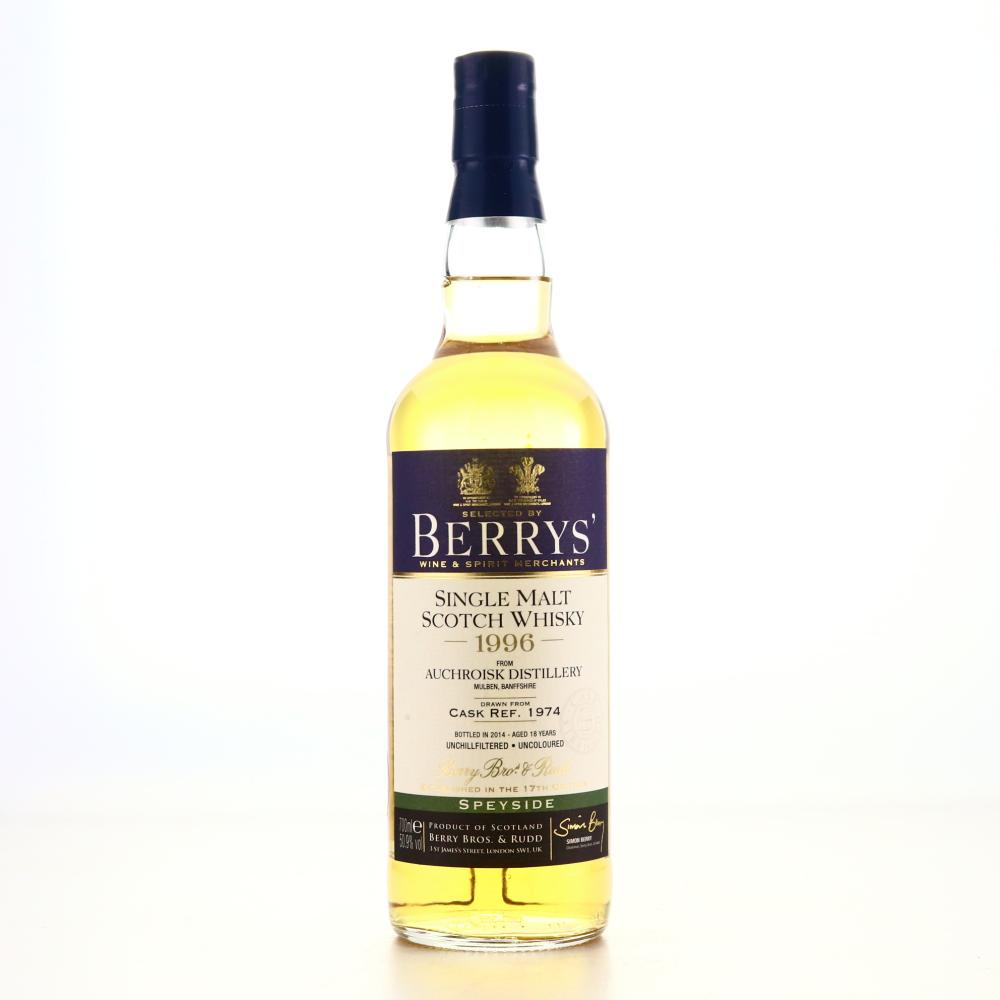 Auchroisk 1996 Berry Brothers and Rudd 18 Year Old