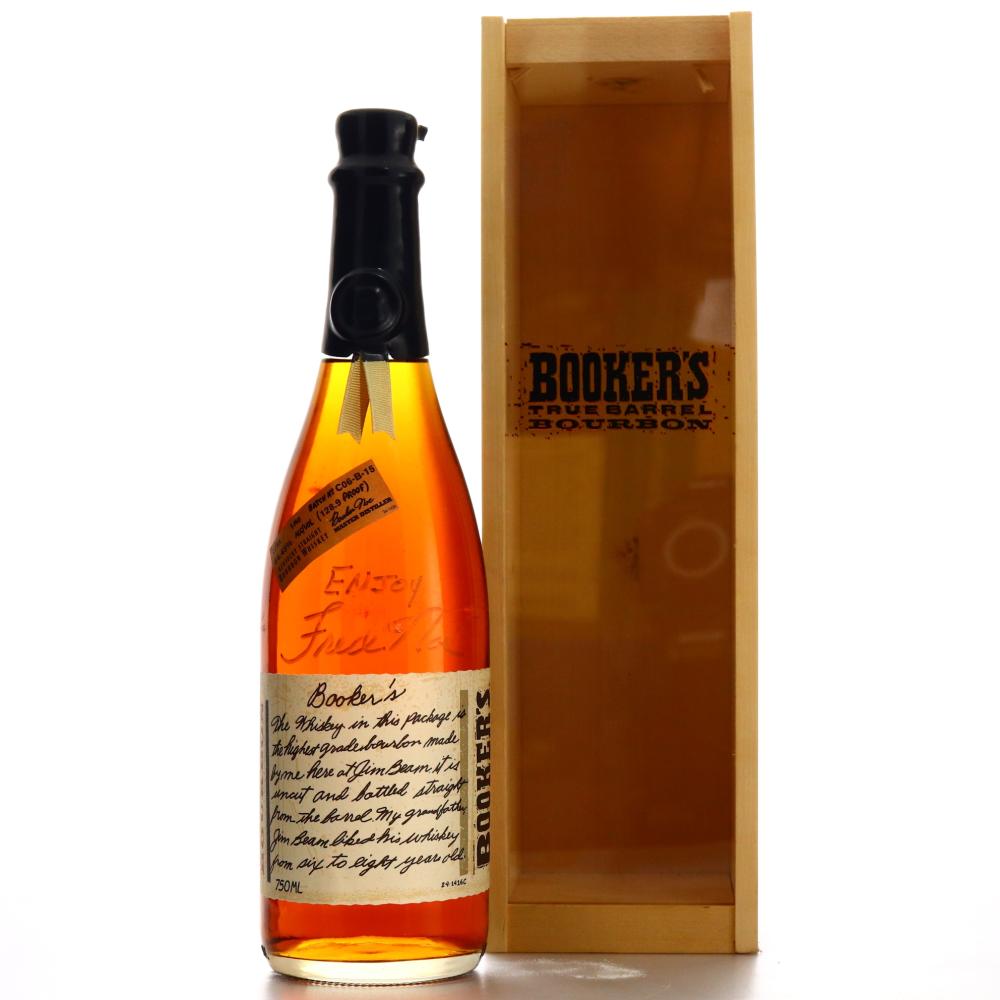 Booker's 7 Year Old Kentucky Straight Bourbon #C06-B-15 / Signed by Fred Noe