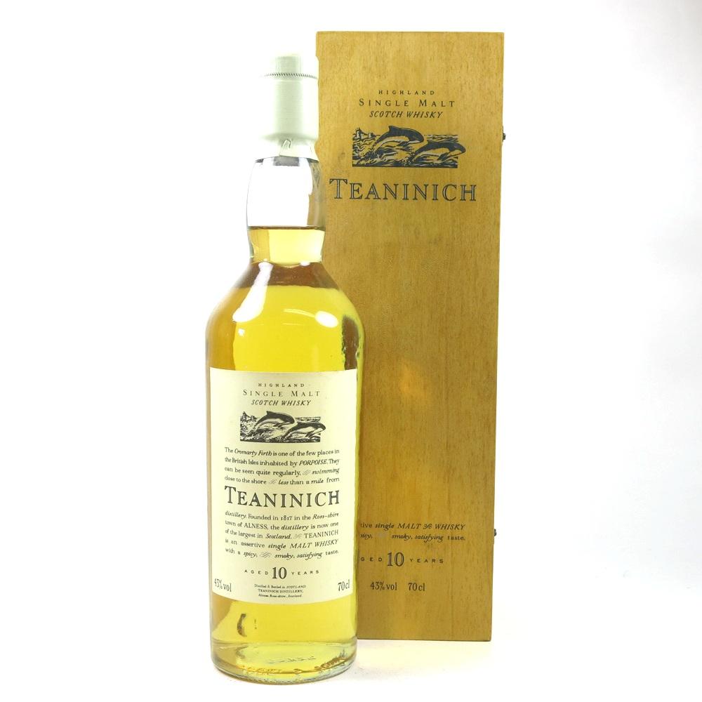 Teaninich 10 Year Old Flora and Fauna Wooden Boxed