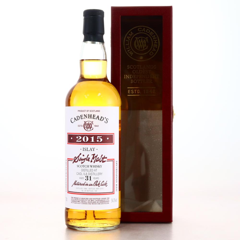 Caol Ila 1984 Cadenhead's 31 Year Old / 20th Anniversary London Exclusive