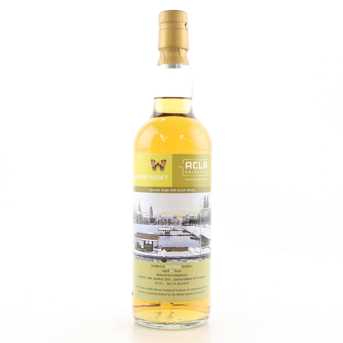 Glen Moray 1988 Whisky Agency 27 Year Old / ACLA Selection