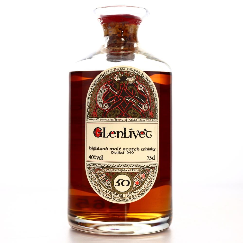 Glenlivet 1940 Gordon and MacPhail 50 Year Old 'Book of Kells'