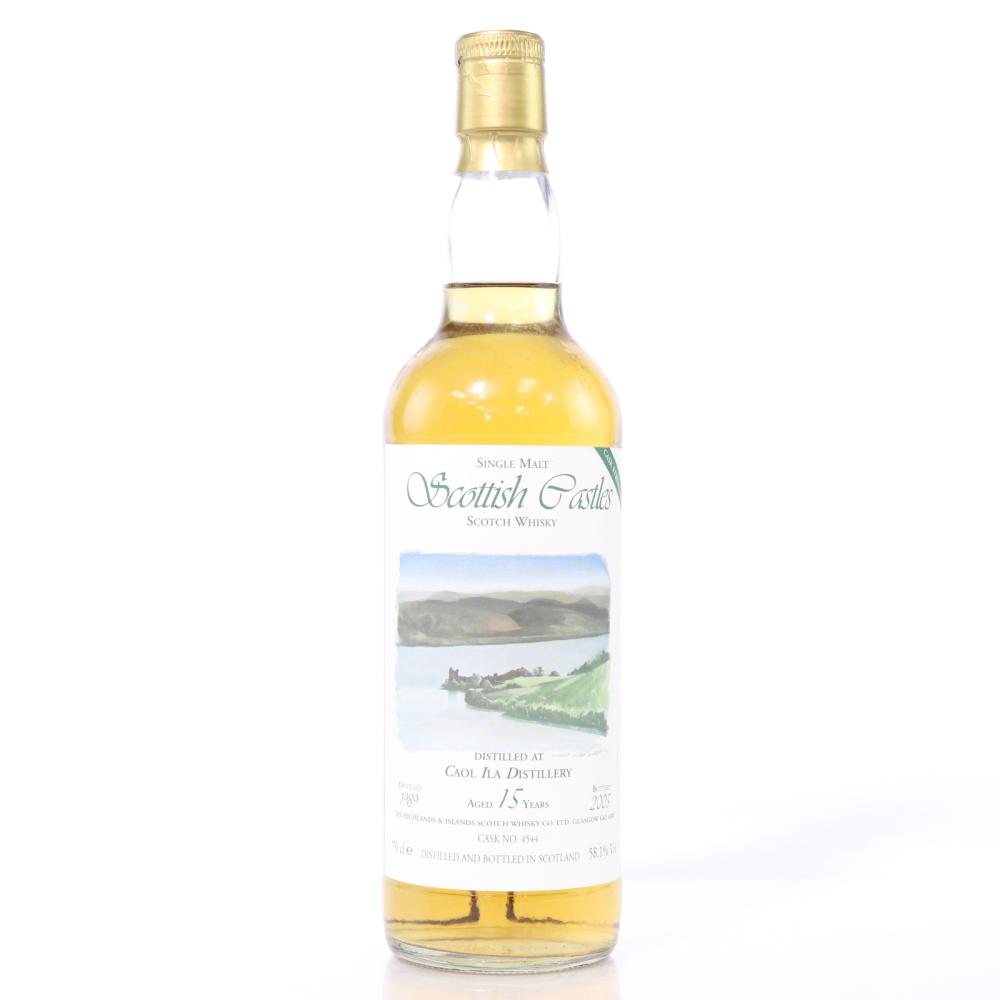 Caol Ila 1989 Jack Wiebers 15 Year Old / Scottish Castles