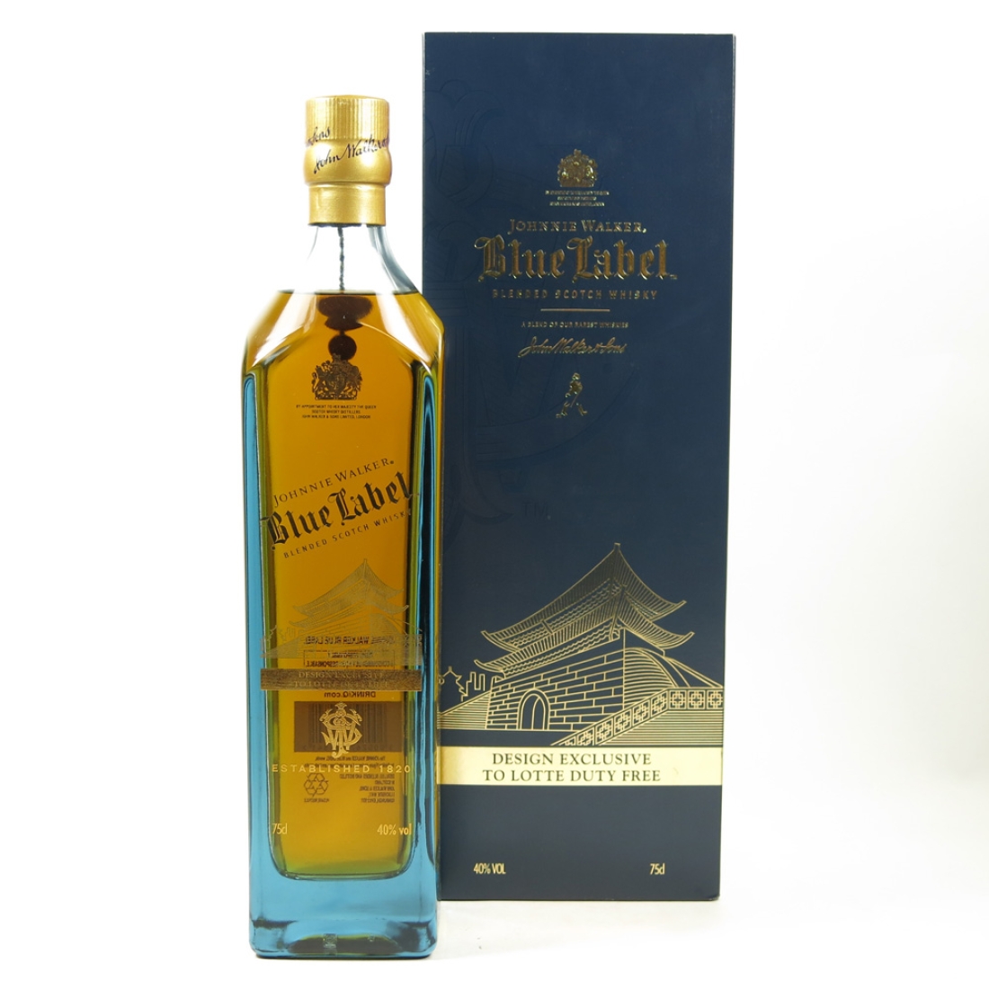 Johnnie Walker Blue Label South Korea Lotte