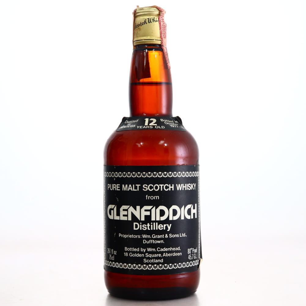 Glenfiddich 1965 Cadenhead's 12 Year Old