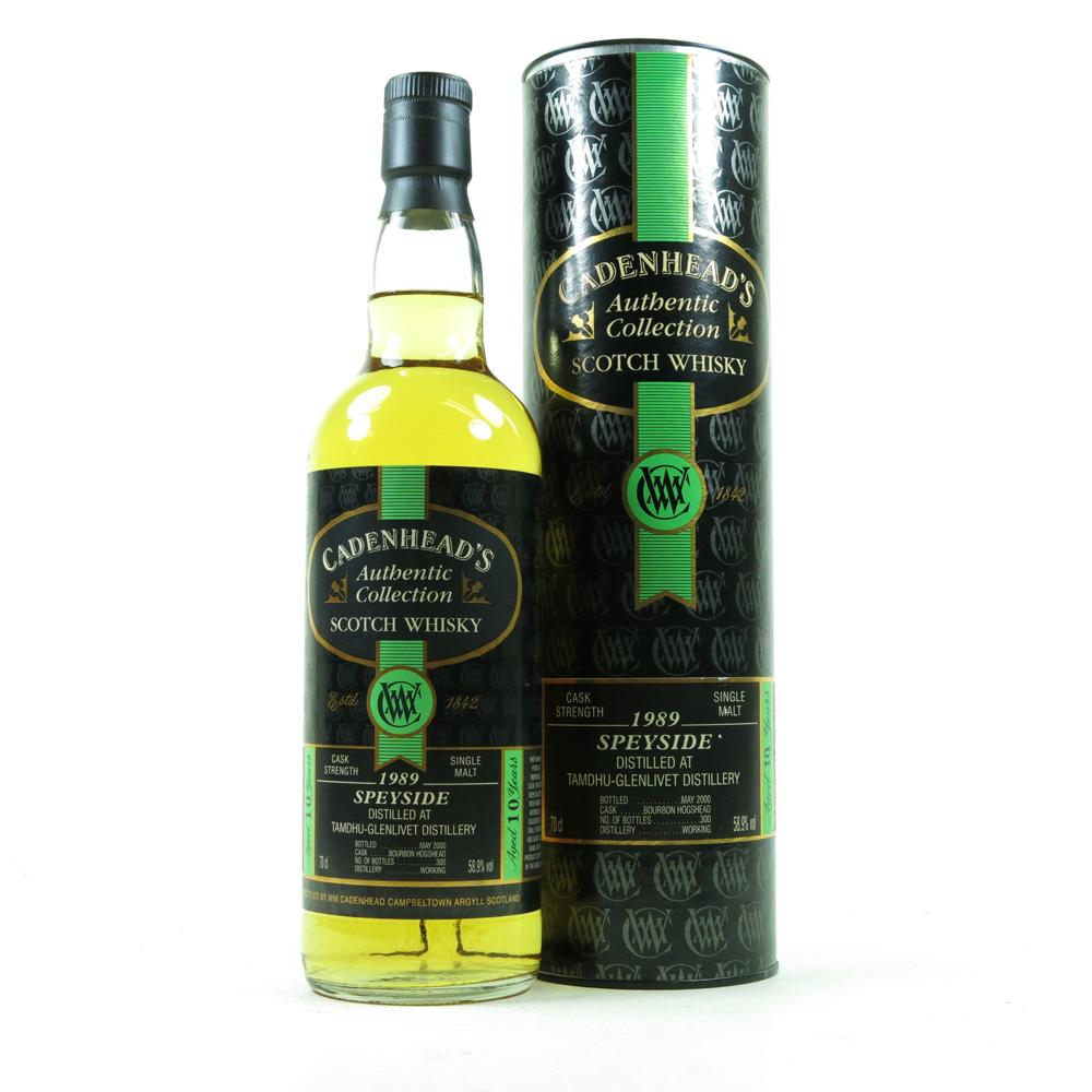 Tamdhu 1989 Cadenhead's 10 Year Old