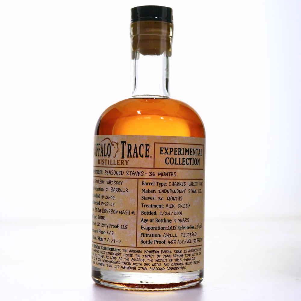 Buffalo Trace 2009 Experimental Collection 9 Year Old / Seasoned Staves 36 Months