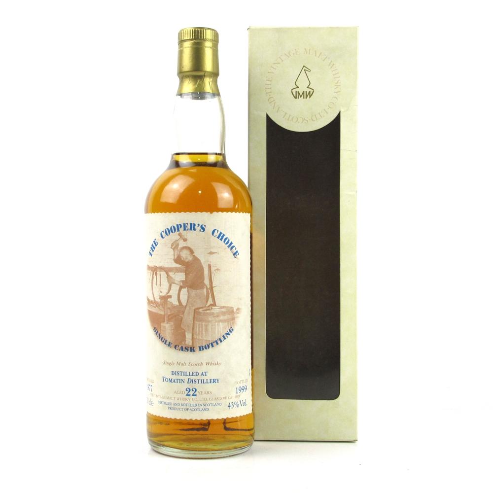 Tomatin 1977 Coopers Choice 22 Year Old