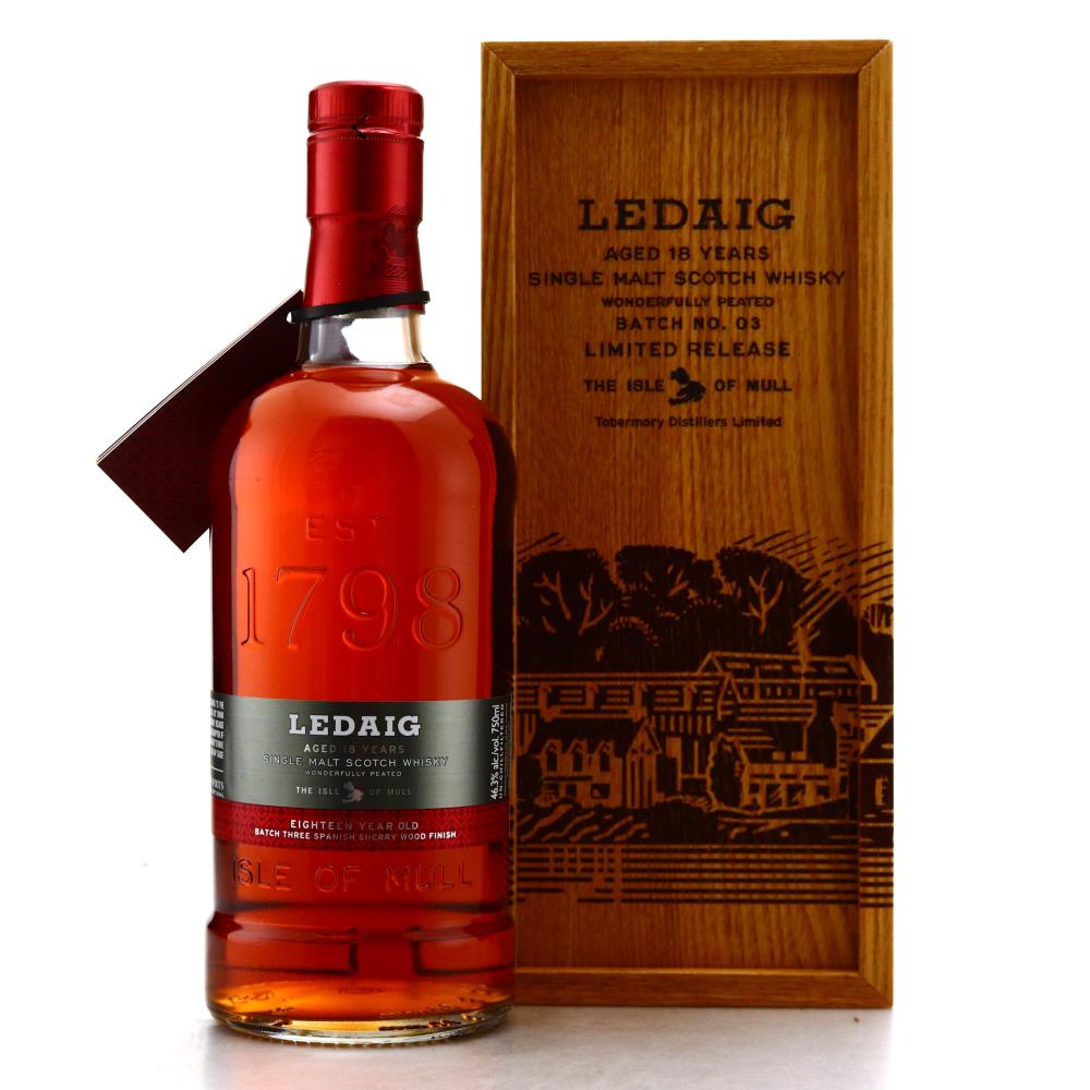 Ledaig 18 Year Old Sherry Cask Finish Batch #3 75cl / US Import
