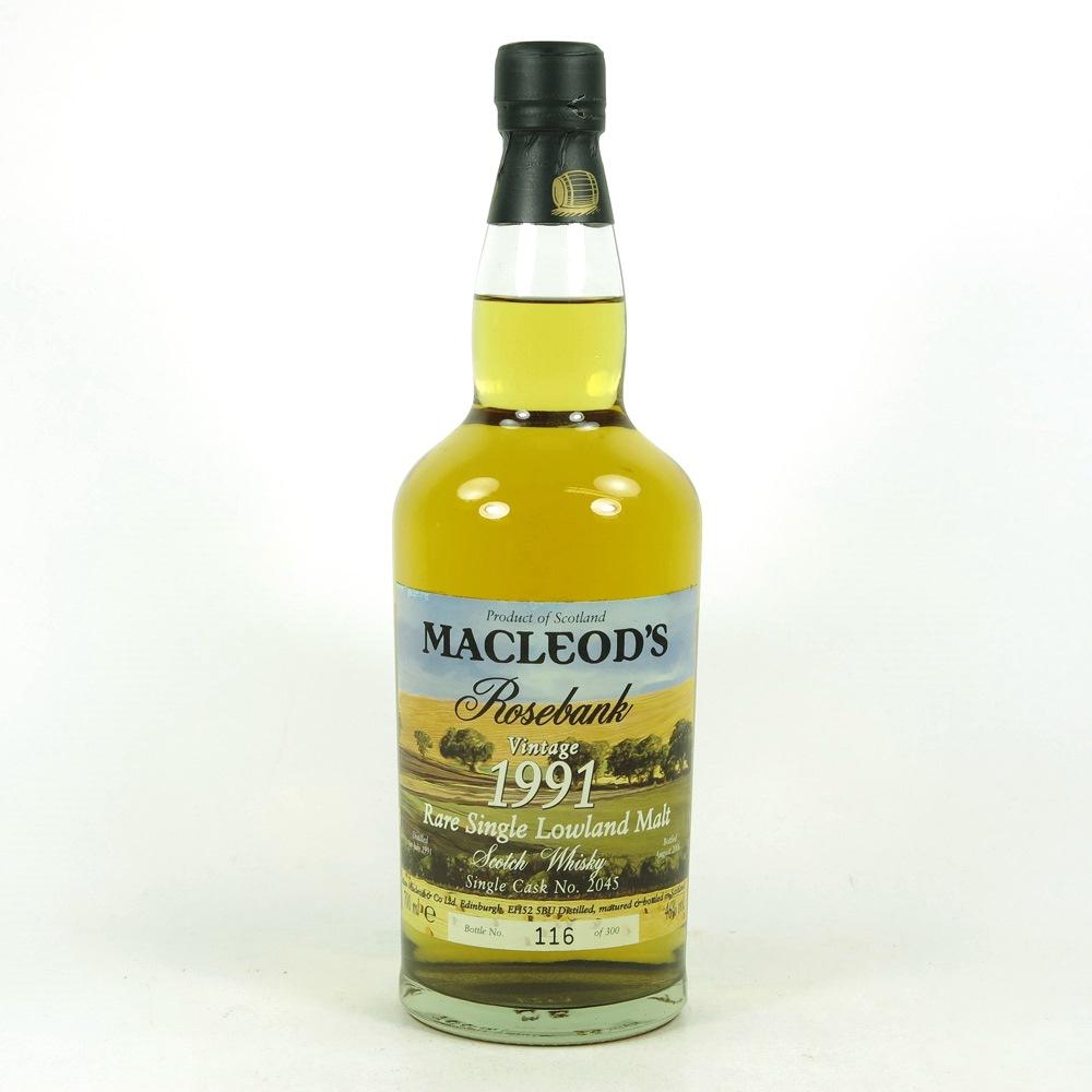 Rosebank 1991 Macleod's 15 Year Old