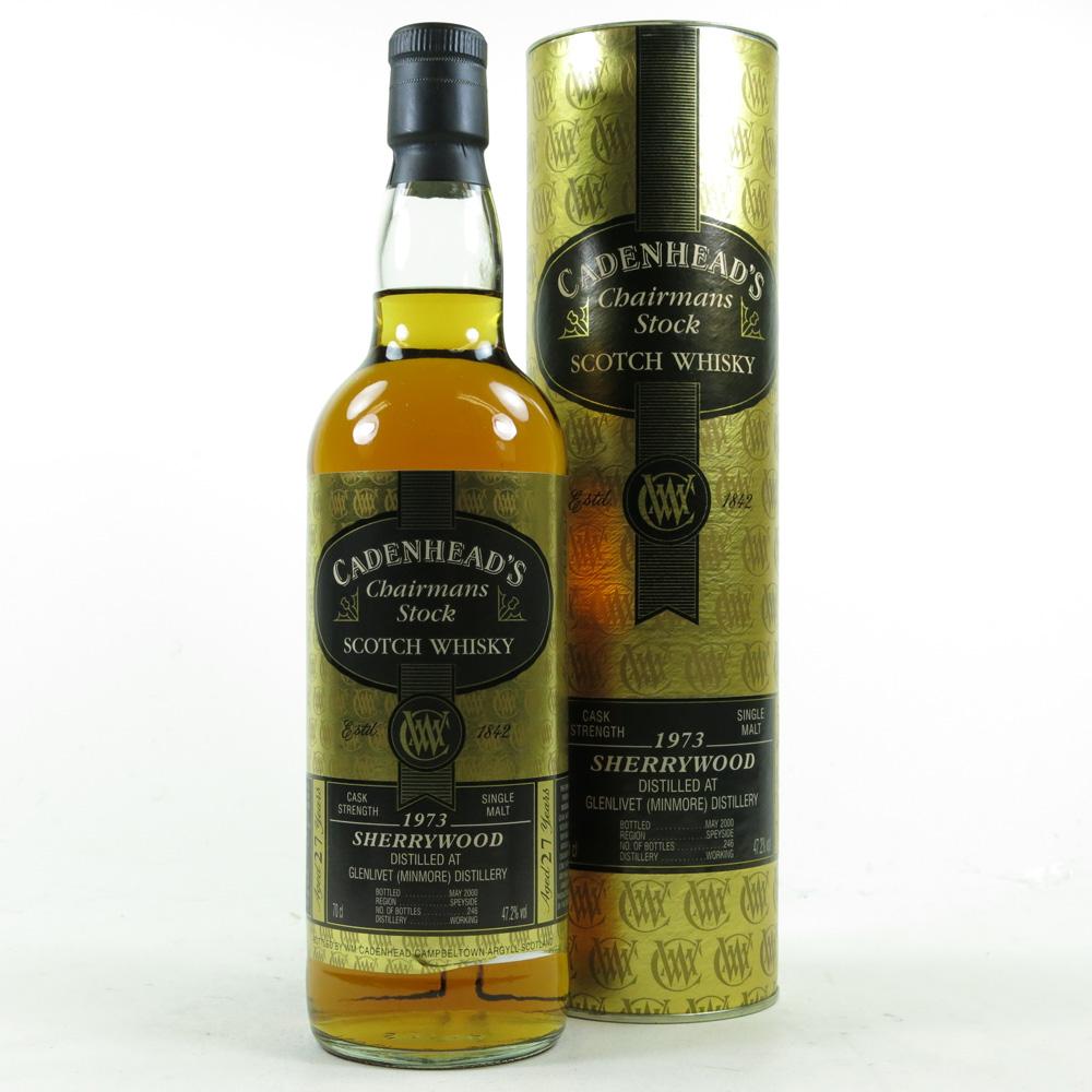 Glenlivet 1973 Cadenhead's 27 Year Old