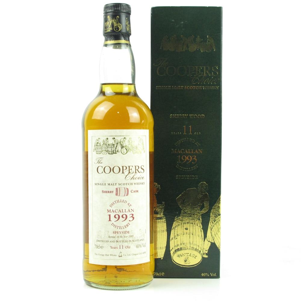 Macallan 1993 Coopers Choice 11 Year Old