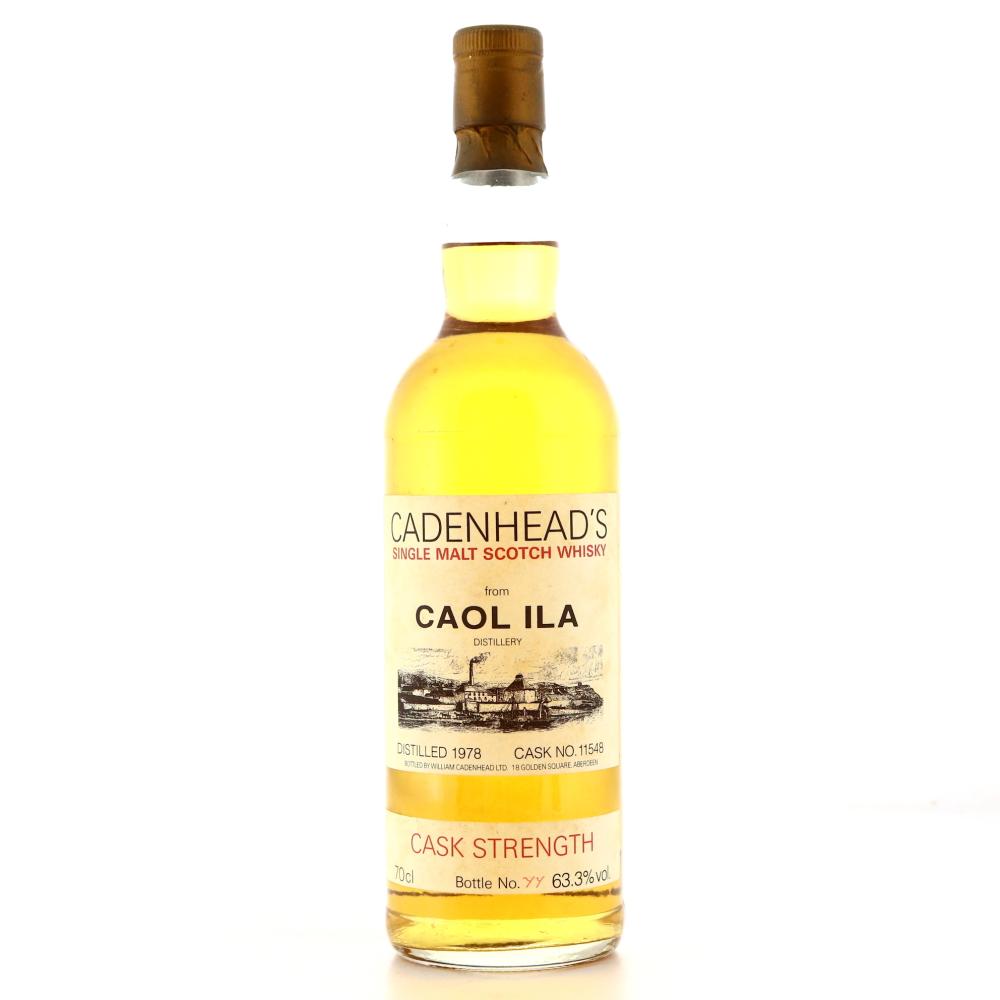 Caol Ila 1978 Cadenhead's Cask Strength