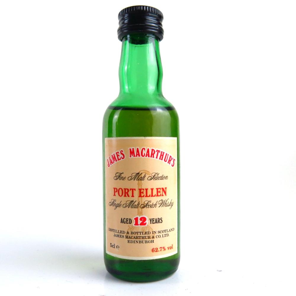 Port Ellen 12 Year Old James Macarthurs Miniature 5cl