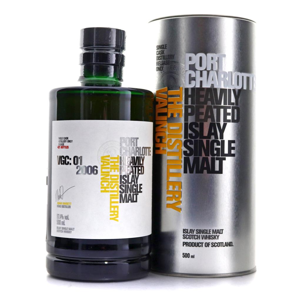 Port Charlotte 2006 Valinch 12 Year Old 50cl / VGC:01