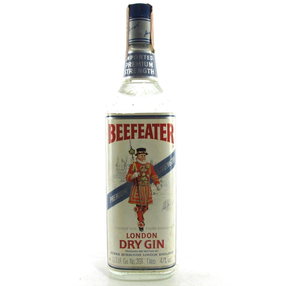 Beefeater London Dry Gin 1 Litre 1970s/80s