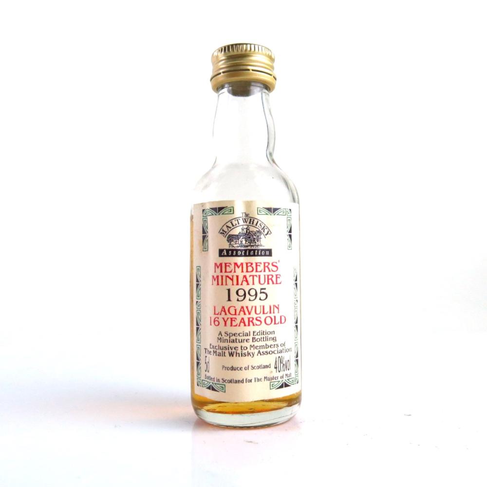 Lagavulin 1995 Malt Whisky Association 16 Year Old Miniature 5cl