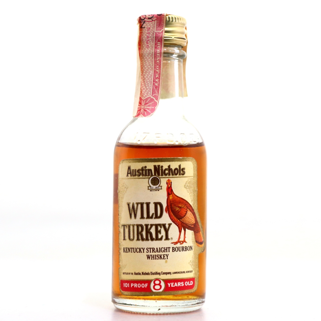 Wild Turkey 8 Year Old 101 Proof Miniature 1981
