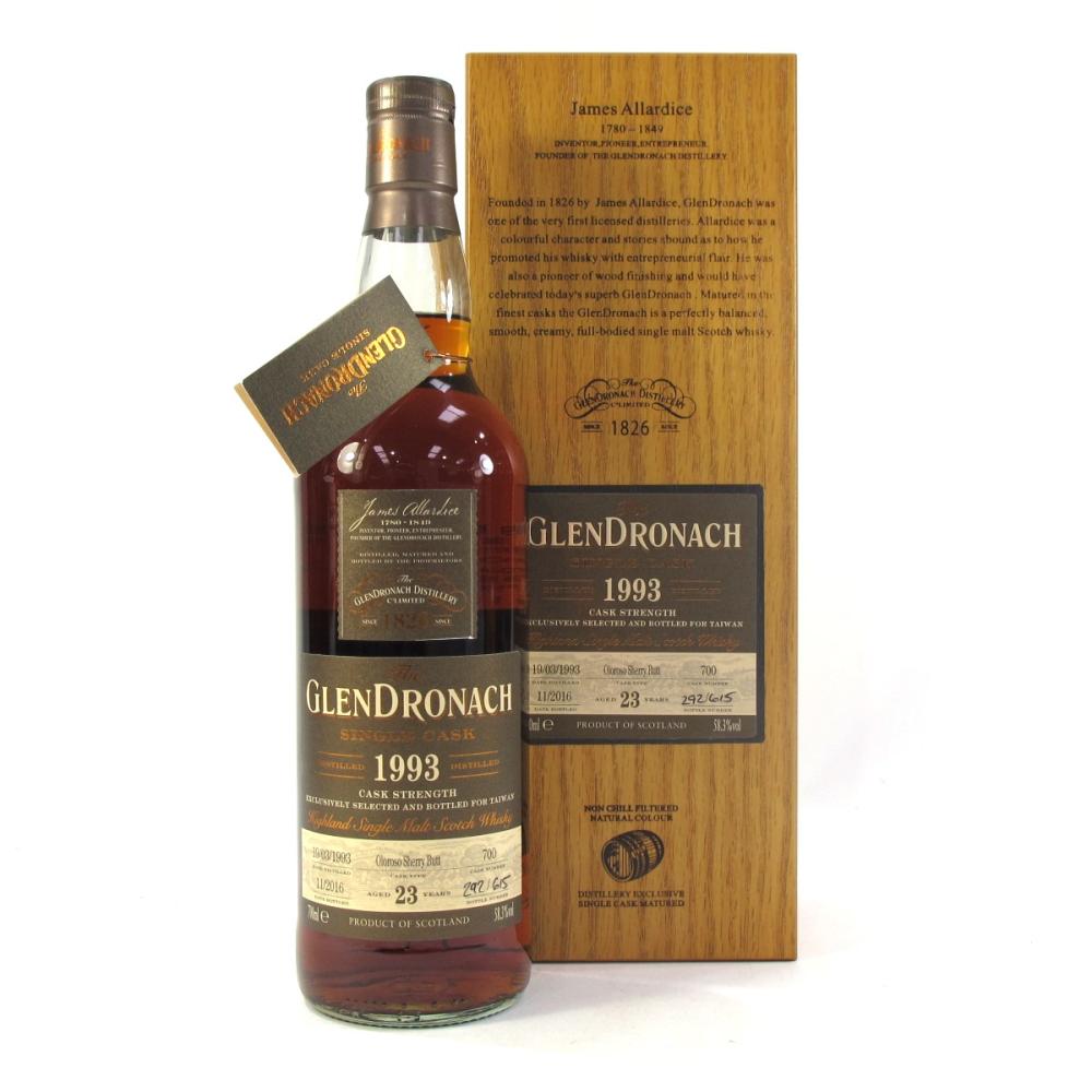 Glendronach 1993 Single Cask 23 Year Old #700 / Taiwan Exclusive