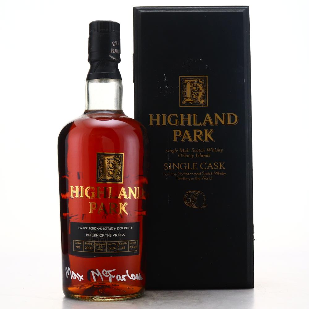 Highland Park 1979 Single Cask 29 Year Old #413 / Return of the Vikings