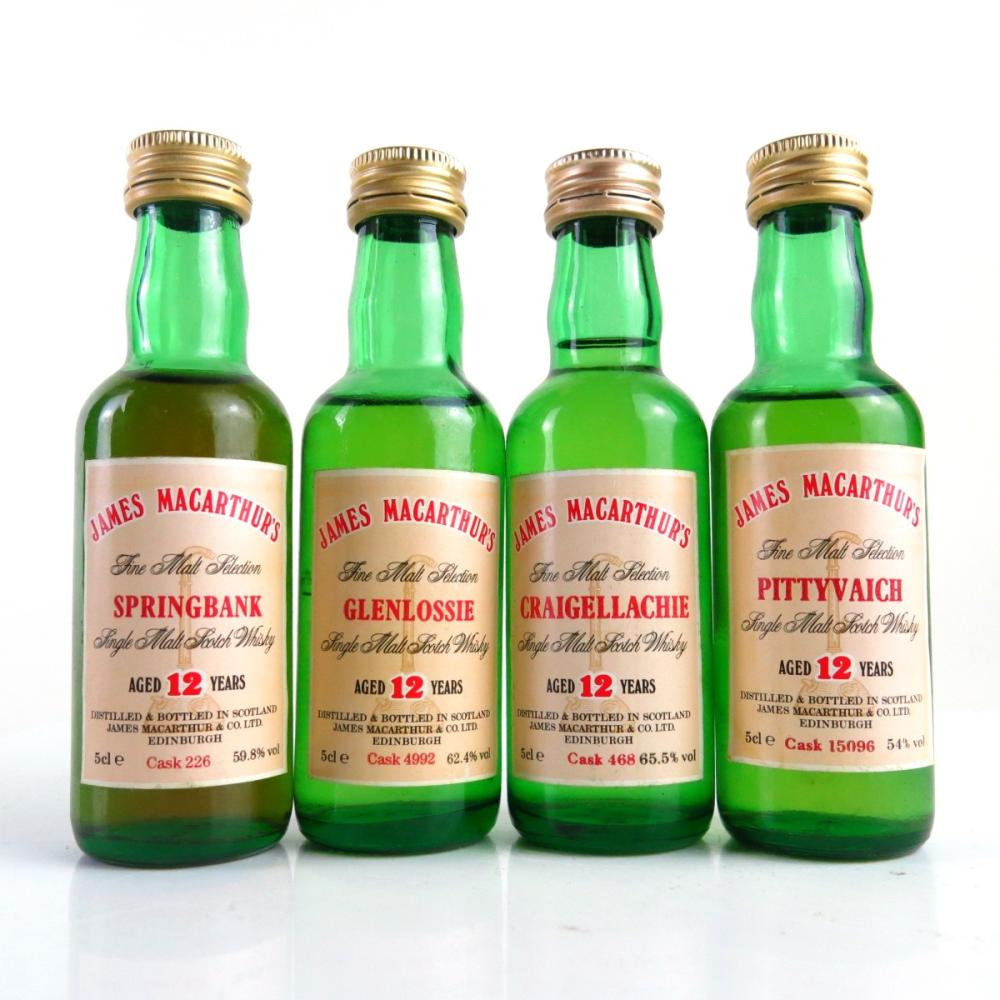 James MacArthur's Miniature Selection 4 x 5cl