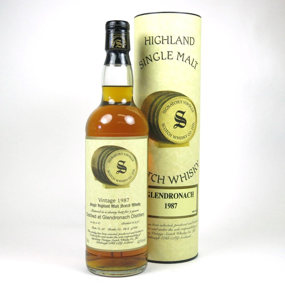 Glendronach 1987 Signatory Vintage