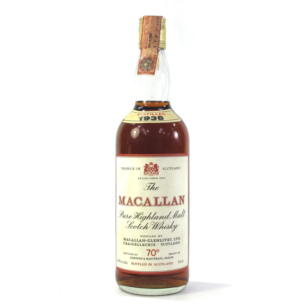Macallan 1938 Gordon and MacPhail 
