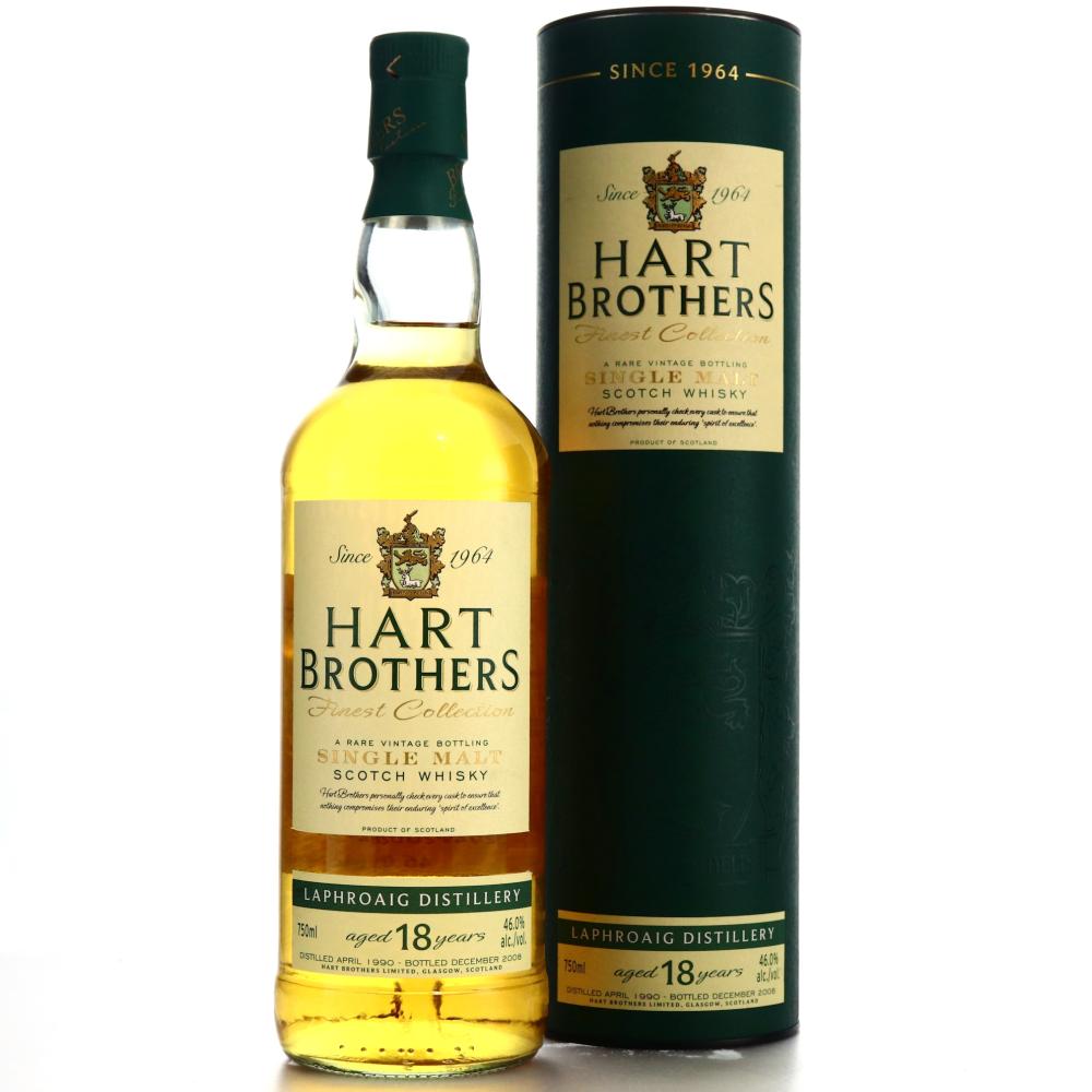 Laphroaig 1990 Hart Brothers 18 Year Old 75cl / US Import