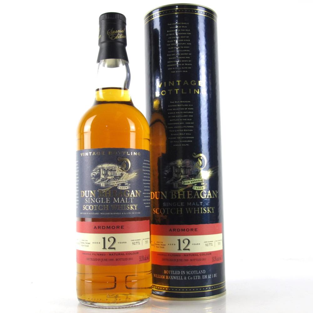 Ardmore 1999 Dun Bheagan 12 Year Old