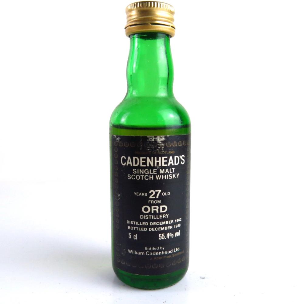 Glen Ord 1962 Cadenhead's 27 Year Old 5cl
