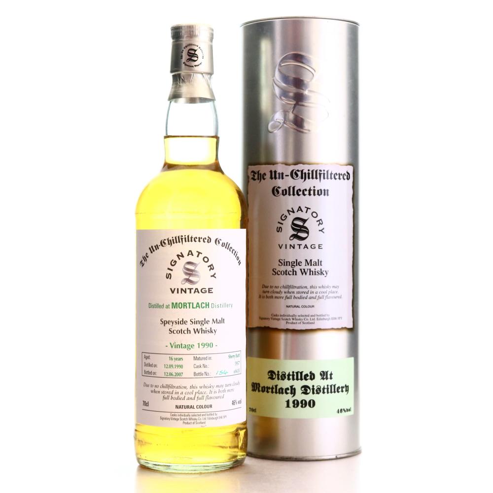 Mortlach 1990 Signatory Vintage 16 Year Old