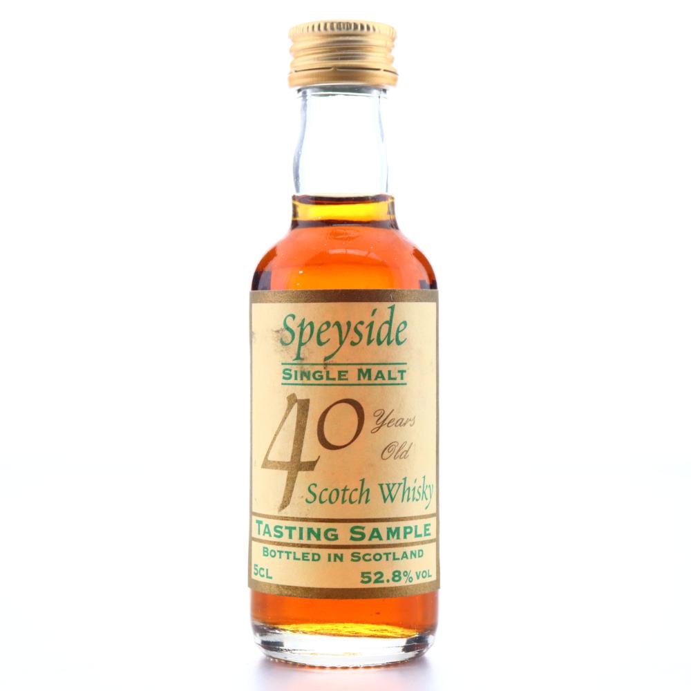 Glenfarclas 1958 Signatory Vintage 40 Year Old Miniature / 10th Anniversary