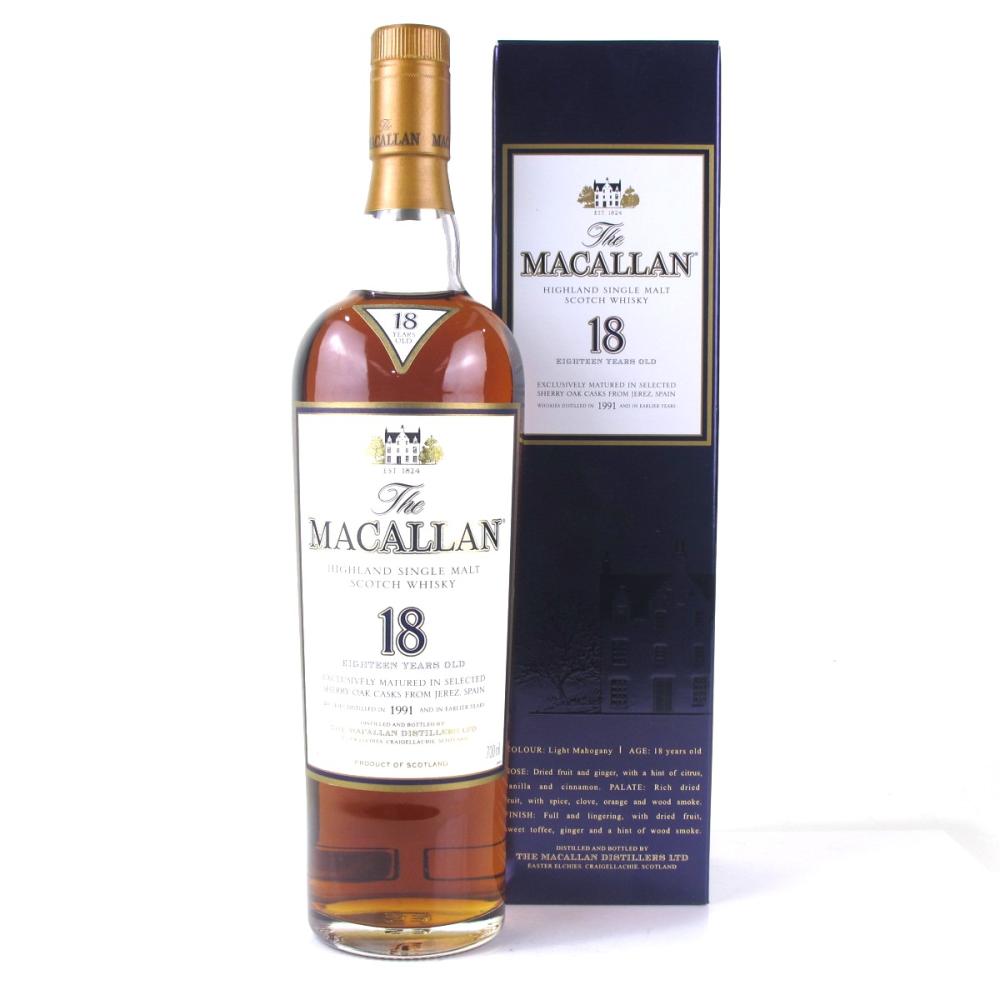 Macallan 18 Year Old 1991