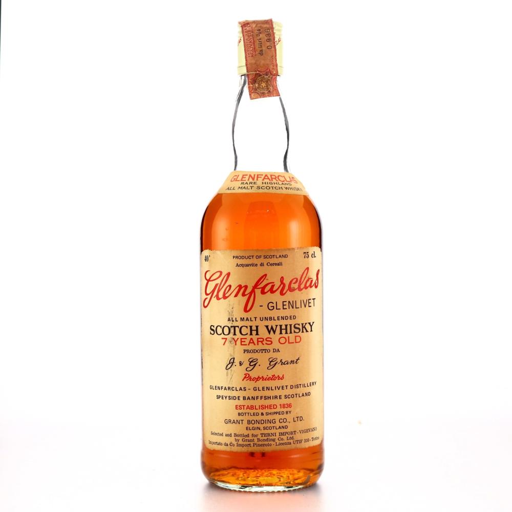 Glenfarclas 7 Year Old for Terni Import 1970s